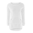 thumbnail image 4 of Chandail pour Femmes Chandail Décontracté à Manches Longues Chandail-Over Blouse, Chandail pour Femmes P, 4 of 5