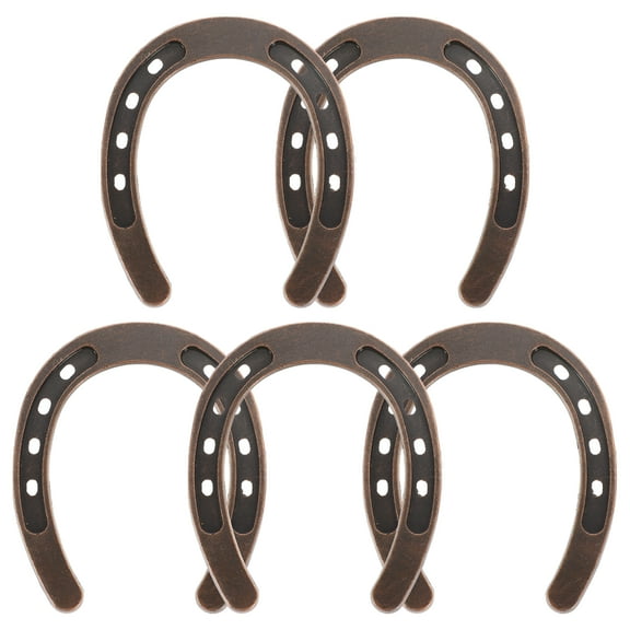 TELOLY 5Pcs Good Horseshoe Wedding Favors Rustic Horseshoe Gifts for Vintage Wedding Birthday Party