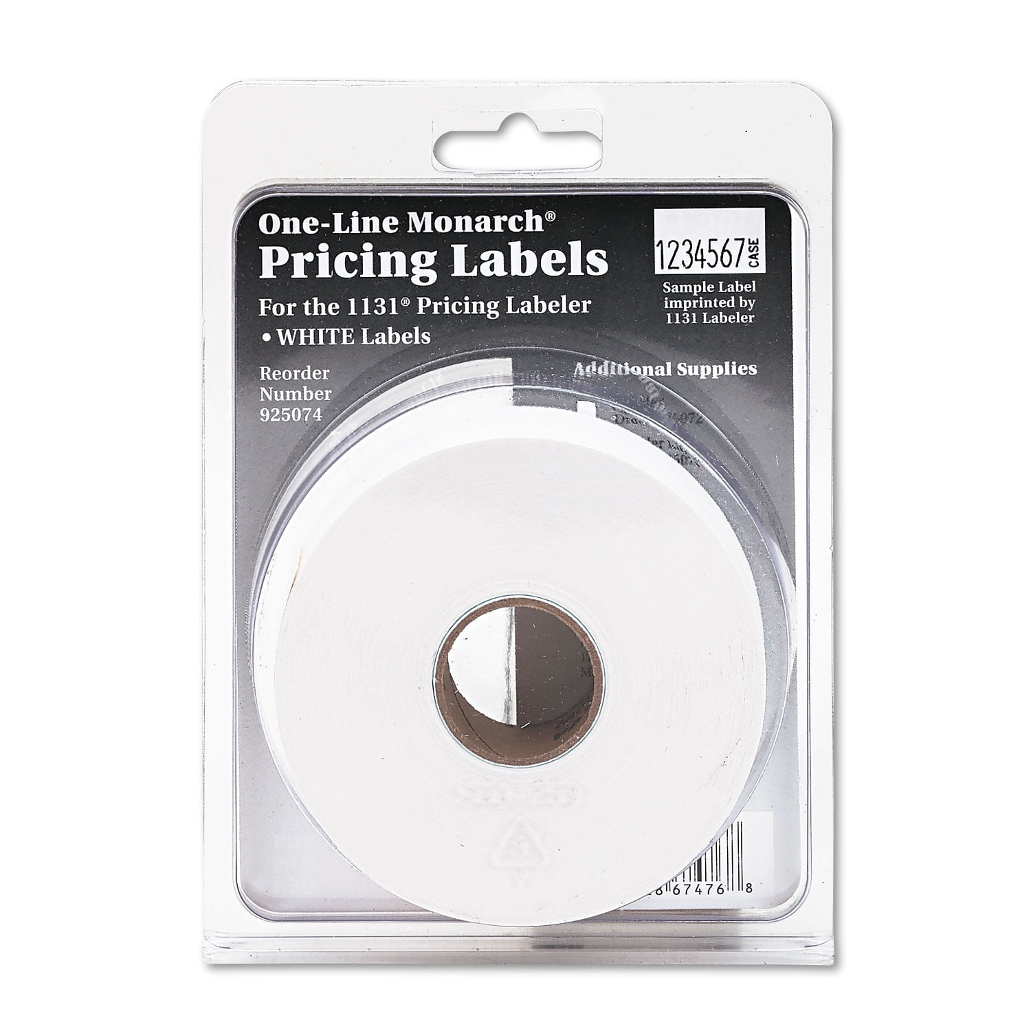 Monarch paxar 1131 label gun white labels