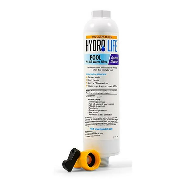 Camco 52800 Hydro Life Calcium Blocker Spa Fill Filter 2500 Gallon