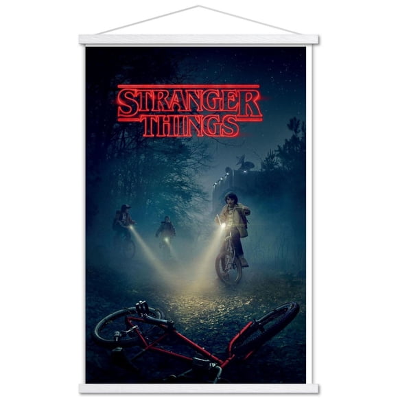 Netflix Stranger Things - Bikes Wall Poster, 22.375" x 34"