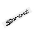 thumbnail image 4 of Car Emblem Decal 3‑Dimensional Side Fender Rear Trunk Soft Plastic Modification UniversalBlack, 4 of 8