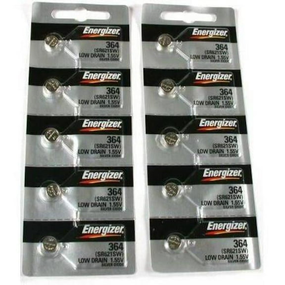 10 364 Energizer Watch Batteries SR621SW Battery Cell