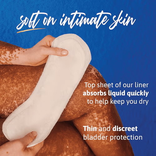 TENA Sensitive Care Extra Coverage Very Light Liner, 9 Inch Length, Light Absorbency, 200 Count
