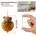 thumbnail image 3 of 8CM 2D Acrylic Honey Bear Hanging Ornament, Cute Decor for Tree, Bag, Gift & Home Holiday Decor, 3 of 7
