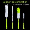 thumbnail image 1 of 4-Piece Kitchen Cleaning Brush Set with Long Handle - Versatile for Milk Bottles, Mugs, Ceramic Cups & Decanters, Durable Material, Storage Box Included - Grass Green (120 Sets per Carton), 1 of 4