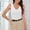 White, variant on DuoJiaJ Womens Ribbed Tank Tops 2026 Summer V Neck Slim Fitted Tops Casual Basic Knit Sleeveless Shirts Ladies Tank Tops Black L