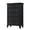 Black, variant on Modern 5 Drawer Vintage Wooden Dresser Chest, 48 Inch Tall Storage Cabinet with Gold Metal Handles and Sturdy Legs for Bedroom Living Room Hallway Entryway Home Office - Black