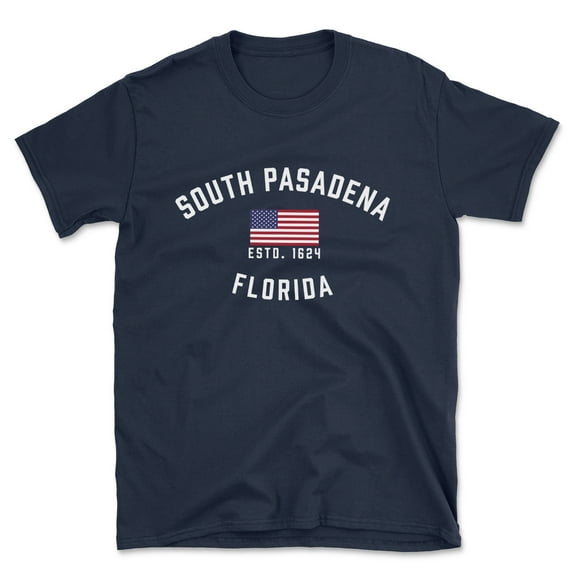 South Pasadena Florida Patriot Men's Cotton T-Shirt
