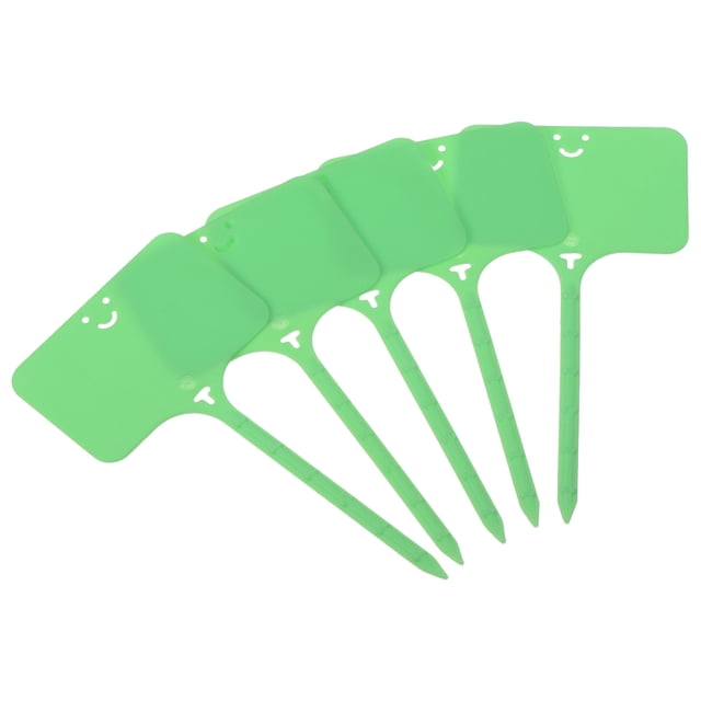 Etiquetas de Plantas Tipo Stick Colgante de PP, Verde 100 Paquete