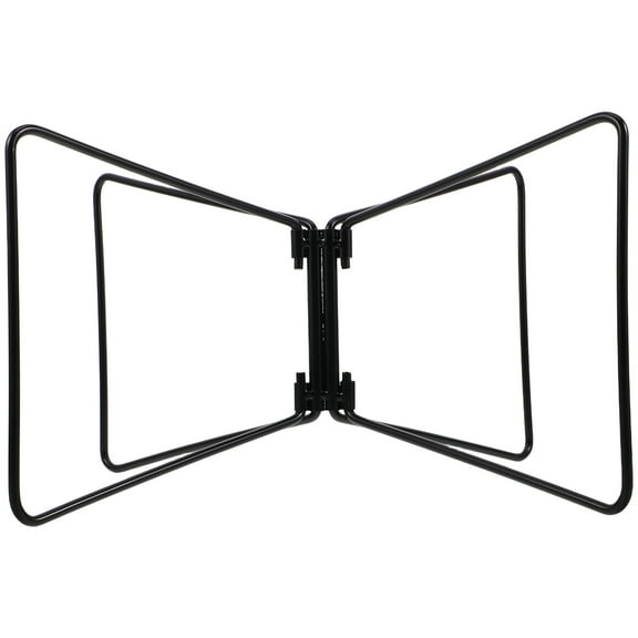WASHWEPE 1Pcs Foldable Cooler Stand Rack Welded Construction for Picnic and Barbecue