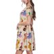 thumbnail image 2 of Balery Dogs In Different Poses Vestidos sueltos de manga corta para mujer, vestidos de verano 2025, vestidos casuales de corte A con vuelo., 2 of 6