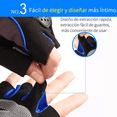thumbnail image 4 of Guantes Gym Malubero Tacticos Unisex Rosa con Negro Talla L, 4 of 4