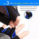 thumbnail image 4 of Guantes Gym Malubero Tacticos Unisex Rosa con Negro Talla L, 4 of 4