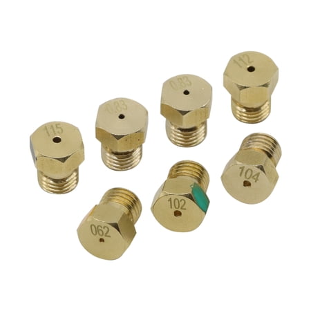 DG96-00650A LP Conversion Kit, 7PCS Gas Burner Orifice Nozzle Set Compatible with Samsung Gas Range