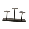 thumbnail image 3 of Candelabros Modernos 3 Cabezas Soporte de Pilar Pieza Central Decoraciones para Fiestas Salón Candelabro Candelabro de Hierro para Decoración Negro Macarena candelabro, 3 of 8