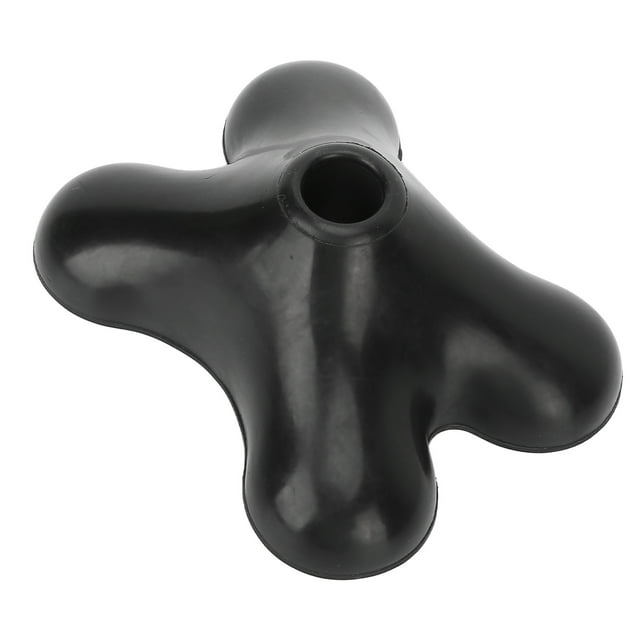 Cane Tip, Walking Cane Foot Pad Quad Replacement Slip Thicken 19mm for Walking Aids