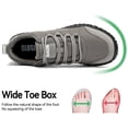 thumbnail image 4 of Barefoot Shoe men Casual Sneakers,Wide Toe Box Shoes men Zero Drop Barefoot Shoe Men,Minimalist Trail Running Shoe,Non-Slip Lightweight Breathable Comfortable Fashion Walking Hiking Shoes, 4 of 6