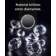 thumbnail image 3 of Mica Lente Cámara Glitter Diamantes Para iPhone Individual, 3 of 7