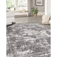 thumbnail image 2 of Rugs.com Monte Carlo Collection Rug – 3' 3 x 5' 3 Gray Medium Rug Perfect For Living Rooms, Large Dining Rooms, Open Floorplans, 2 of 9