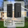 thumbnail image 5 of Philips Smart Wi-Fi Door Lock with Push Button Lighted Keypad and Handle Set, 5 of 7