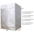 thumbnail image 4 of MYG Silver Washing Machine Cover Waterproof washer Cover for Front Load Washer/Dryer, 4 of 9
