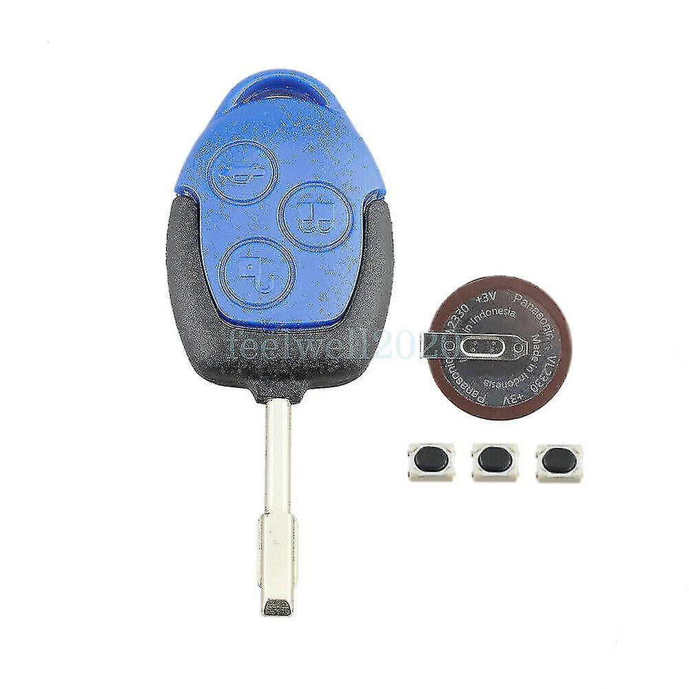Schlüssel Hülle Fob 3 Tasten Remote Abdeckung Für Ford Transit MK7  2006-2014