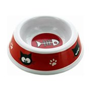 cat print pet dish - pack of 72