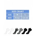 thumbnail image 7 of DOVACKA Men's Low Cut No Show Ankle Socks, Cotton Non-Slip with Arch Support & Breathable Mesh, Size 9-12/13-15 for Sneakers, 7 of 7
