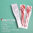 thumbnail image 4 of Peppermint Candy Cane Spoons, No Artificial Dyes, Hot Chocolate Drink Stirrers, 12 Count, 4 of 8