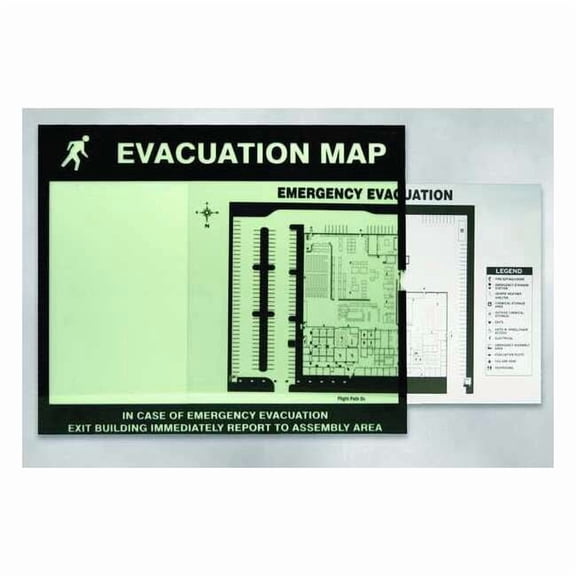 Accuform Transparency Film Insert,PK2 DTA215