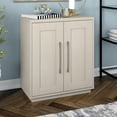 thumbnail image 6 of Evelyn&Zoe Tillman 28" Wide Rectangular Accent Cabinet, Alder White, 6 of 9