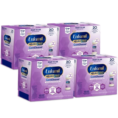 UPC 300875102664 product image for Enfamil Neuropro Gentlease Baby Formula - 24 Ready-to-Use Bottles (2 fl oz Each) | upcitemdb.com