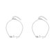 thumbnail image 2 of Sonducket Pulseras de tobillo Oro Plata Estilo simple Rosas Cadena de pie Tobilleras para mujer Type1 NO1, 2 of 6