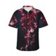 thumbnail image 1 of Balery Mesmerizing Pink Jellyfish Camisas hawaianas de manga corta para hombre, camisas playeras de corte holgado, camisas de vacaciones con botones,Medium, 1 of 7
