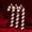 92#Rose Gold, variant on Plastic Candy Cane Ornaments 4.9 in 6 Pack, Shatterproof Striped Baubles for Christmas Tree Wreath Decor