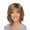 E481, variant on New Women Side Part Gradient Platinum Blonde Short Curly Wig Fashion Bob Hair Wig