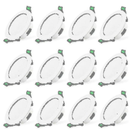 12pcs 7w White Led Downlight Recessed Ceiling Lights Slim Spot Light