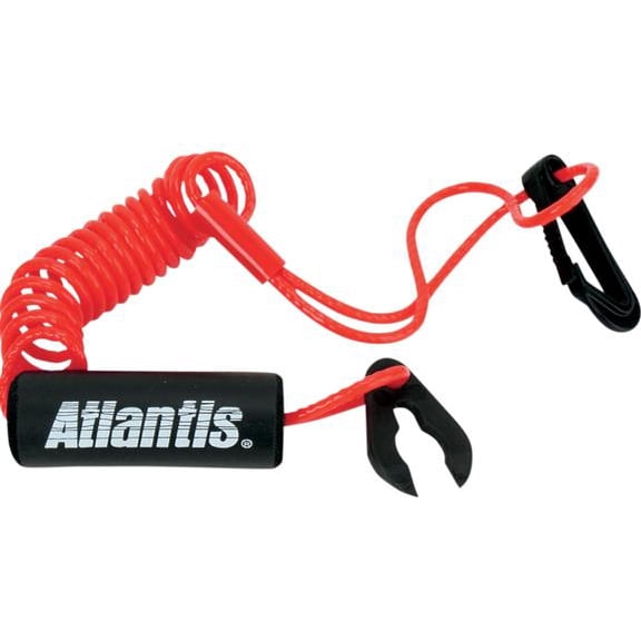 Atlantis A2103 Lanyard - Red/Black