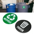 thumbnail image 4 of Zyyini 18Pcs Environmental Label Recycle Trash Decal Stickers Self‑Adhesive Waterproof Trash Can Decor,Home Decoration,Sticker Decoration, 4 of 8