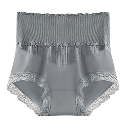 Chunleiiii Bulk Panties for Women Size 8 Hi Cut High Waist Tight Womens Underwear Sexy Lace Edge Comfortable Underwear For Women In Autumn And Winter