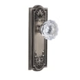 thumbnail image 6 of Grandeur Parfon_Prv_234 Parthenon Solid Brass Rose Privacy Door Knob Set - Brass, 6 of 7