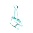 thumbnail image 1 of QualitChoice Multi-size Hollow Out Binder Clips Notes Letter Paper Colorful Clip Office green S 1Set, 1 of 6