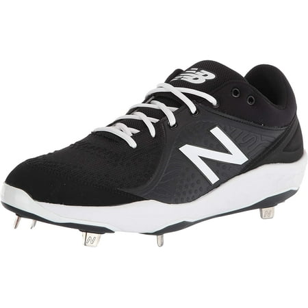 New Balance Mens Fresh Foam 3000 V5 Metal Baseball Shoe 7.5 Black/White