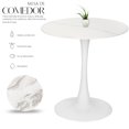 thumbnail image 2 of Mesa Redonda Shendy Vendy Moderna Mesita Decorativa Elegante, 2 of 5