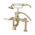 thumbnail image 2 of Kingston Brass CC103T8 7" Deck Mount Tub Filler CC103T8, 2 of 4