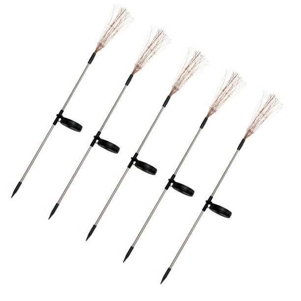 Toystoory 5 piezas de luz de jardín con energía Solar de acero inoxidable Control remoto IP65 impermeable DIY lámpara decorativa de flores con Jardín y Patio Vistoso Toystoory HA066795-03