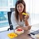 thumbnail image 3 of Microwave Heating Lunch Box Sealed Double-layer Partition Lunch Box Portable Fruit Preservation Box With Rice Lunch Box Fruit Box, 3 of 6