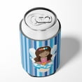 thumbnail image 4 of Fairy Blue Stripes Can or Bottle Hugger, 4 of 5