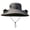 Gray, variant on Solar Fan Hats for Men Women, Wide Brim Solar Fan Hat, Outdoor Fishing Sun Hat with Fans Solar Power & USB Charging